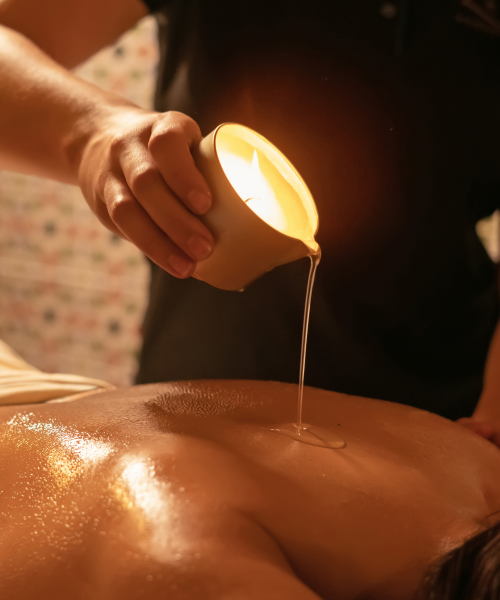 Massage aux bougies 